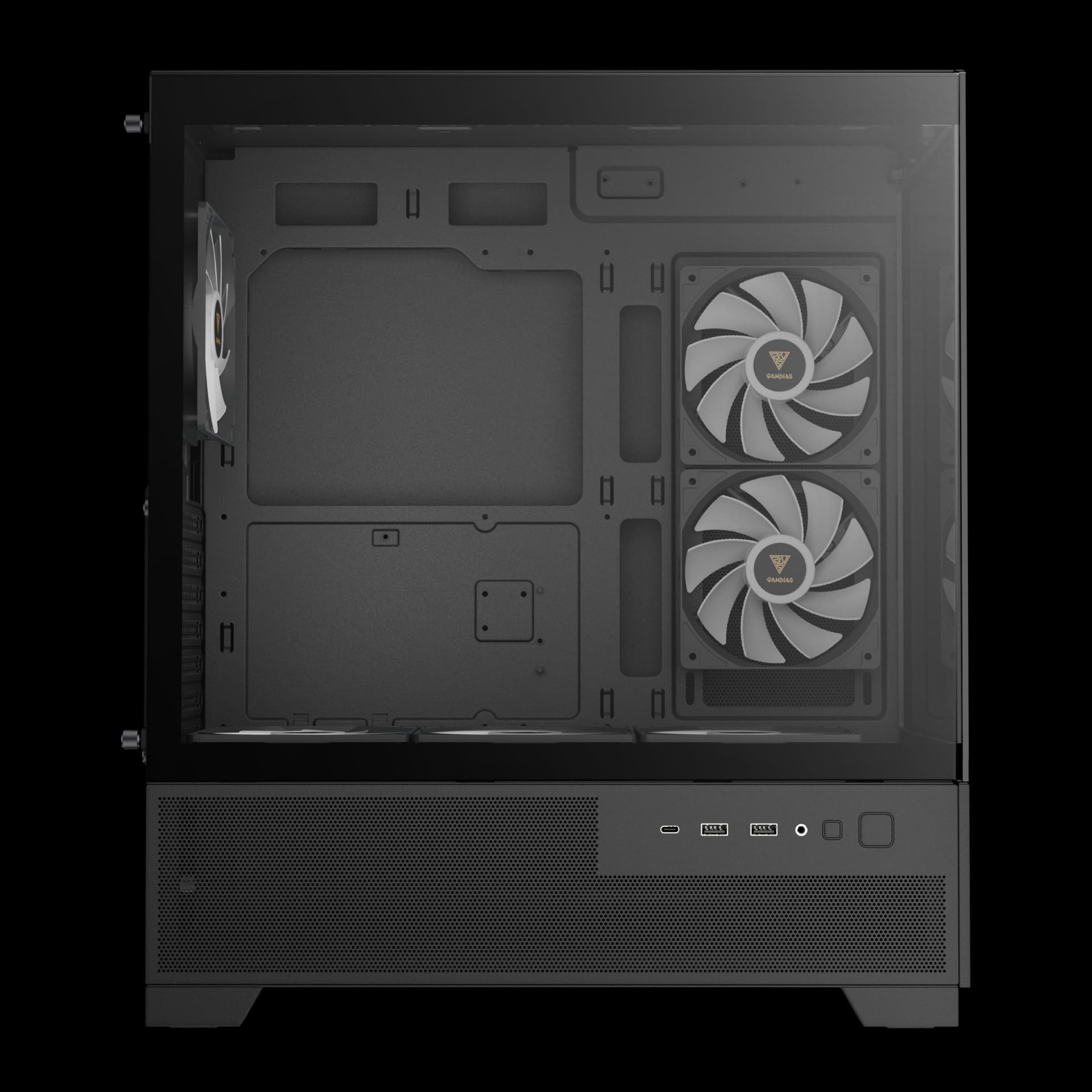 CASING GAMDIAS AURA GC12 ARGB MID TOWER - ATX