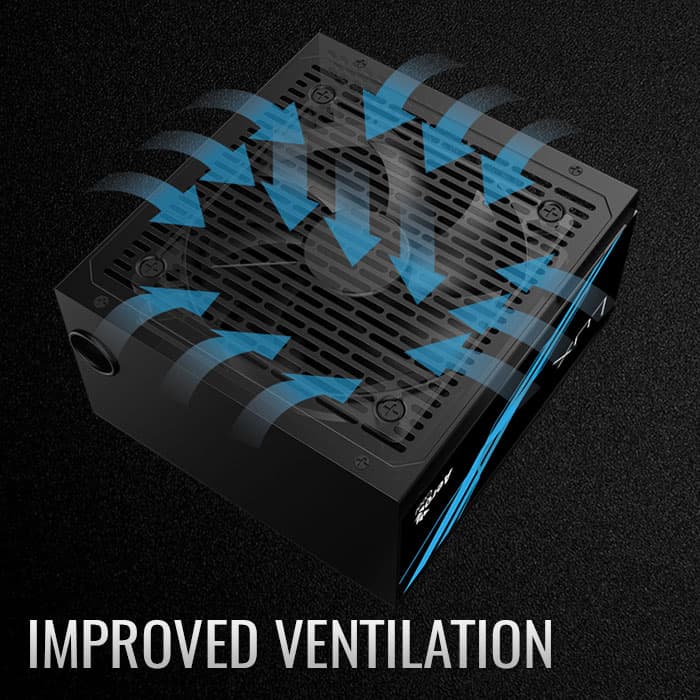 POWER SUPPLY AEROCOOL LUX 550W 80+ BRONZE – NON MODULAR