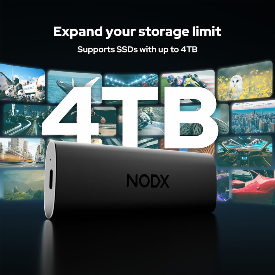 NVMe ENCLOSURE XPAND PLUS NOCTIS E02022 USB-C