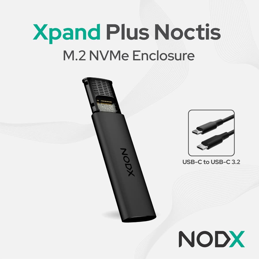 NVMe ENCLOSURE XPAND PLUS NOCTIS E02022 USB-C