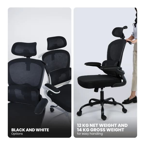 KURSI ERGONOMIC REXUS CHAIR NC2 V2 BREEZY MESH DESIGN