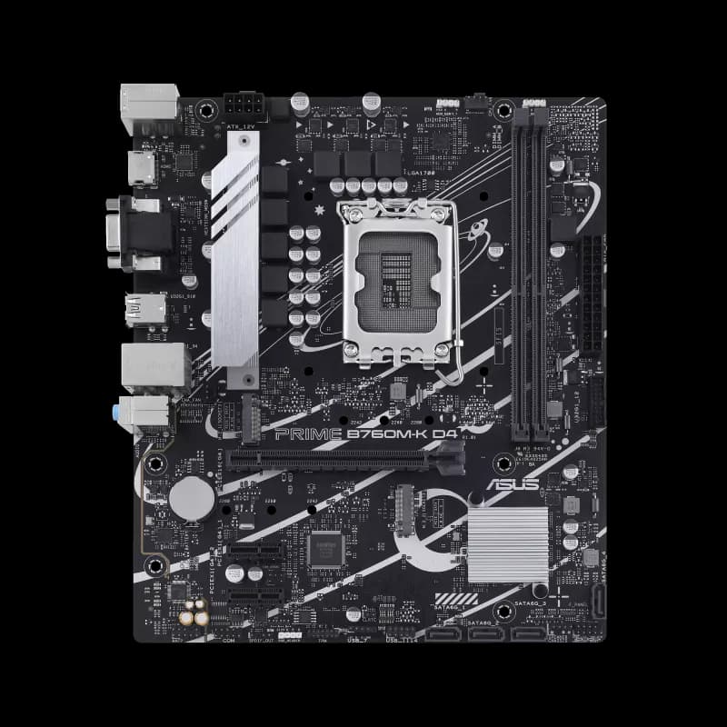 MOTHERBOARD ASUS PRIME B760M-K D4 DDR4 LGA1700 - mATX