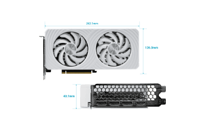 VGA CARD PALIT RTX 5060 8GB WHITE OC GDDR7