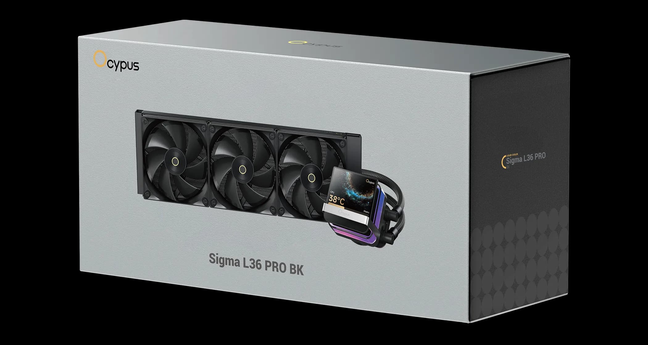LIQUID COOLER OCYPUS SIGMA L36 PRO WITH 3.5" IPS SCREEN