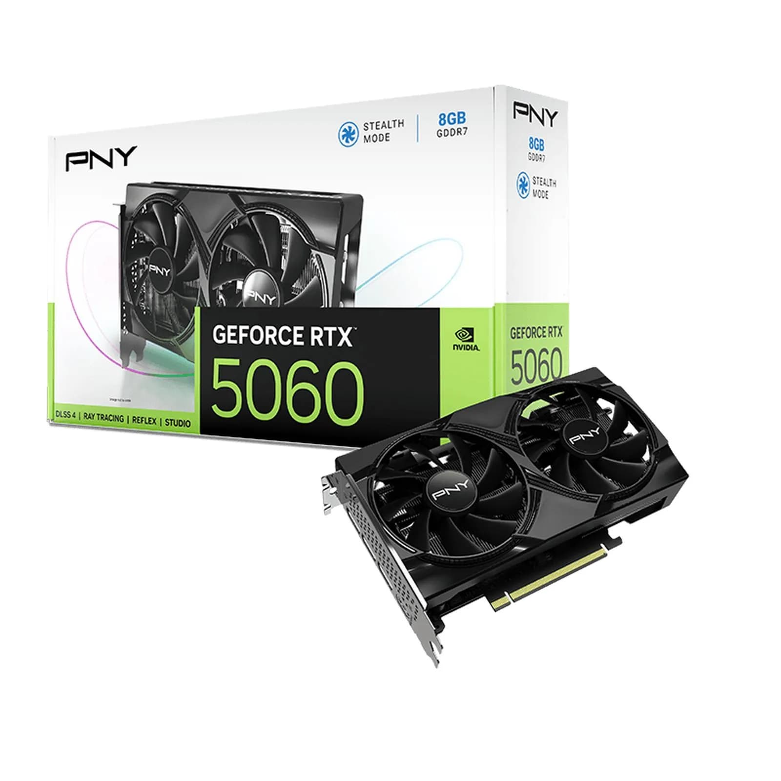 VGA CARD PNY RTX 5060 8GB DUAL FAN GDDR7