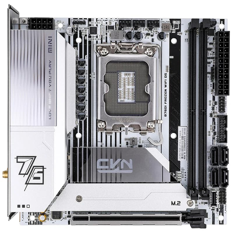 MOTHERBOARD COLORFUL CVN B760I FROZEN WIFI D5 V20 LGA1700 DDR5 - mITX