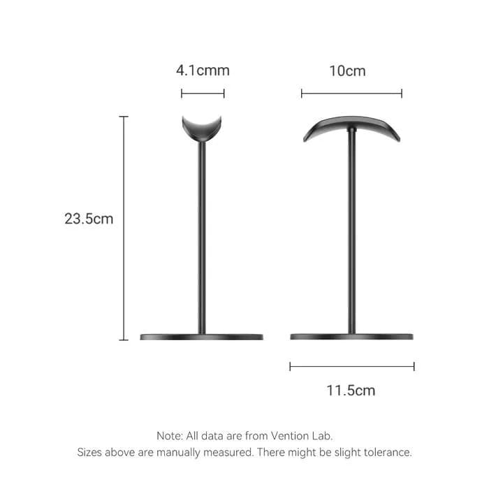 VENTION HEADPHONE STAND PREMIUM U-SHAPE GANTUNGAN - KSOB0