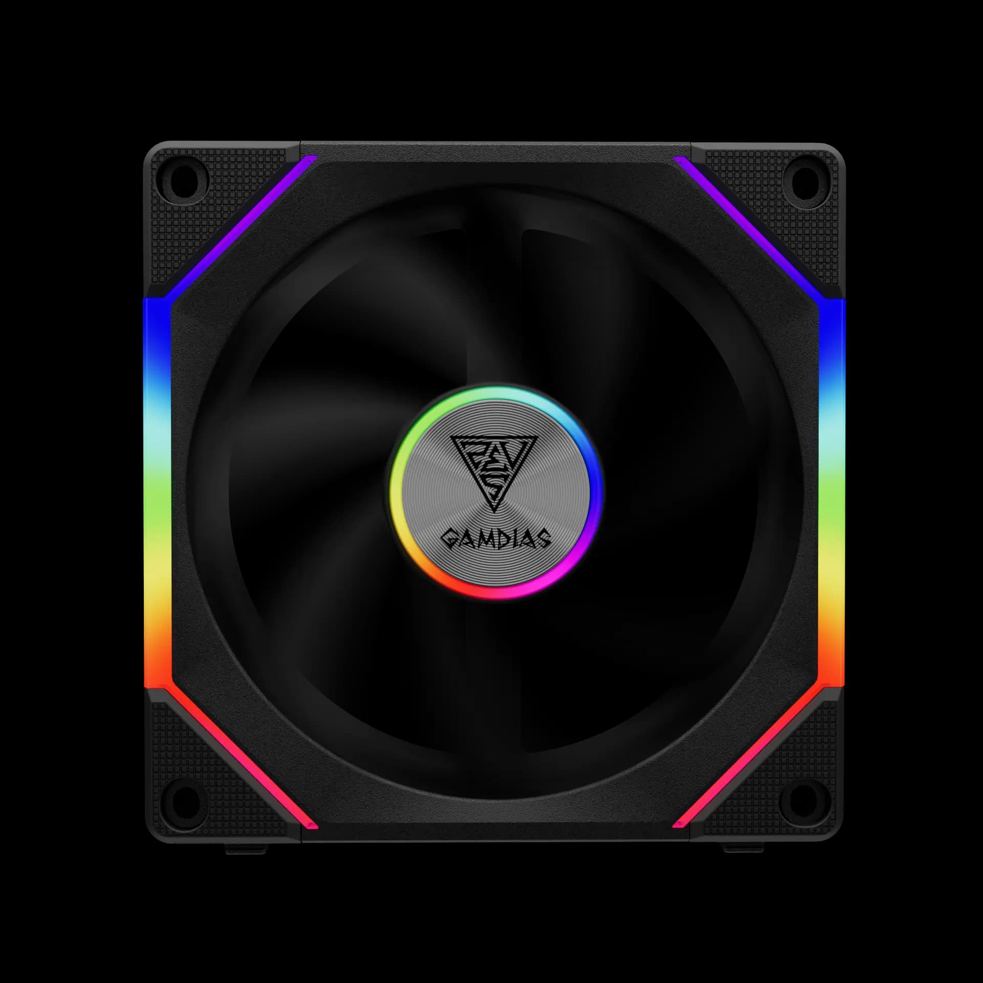 FAN CASING GAMDIAS AEOLUS P2-1201 ARGB PWM FAN SWAPABLE FAN BLADE