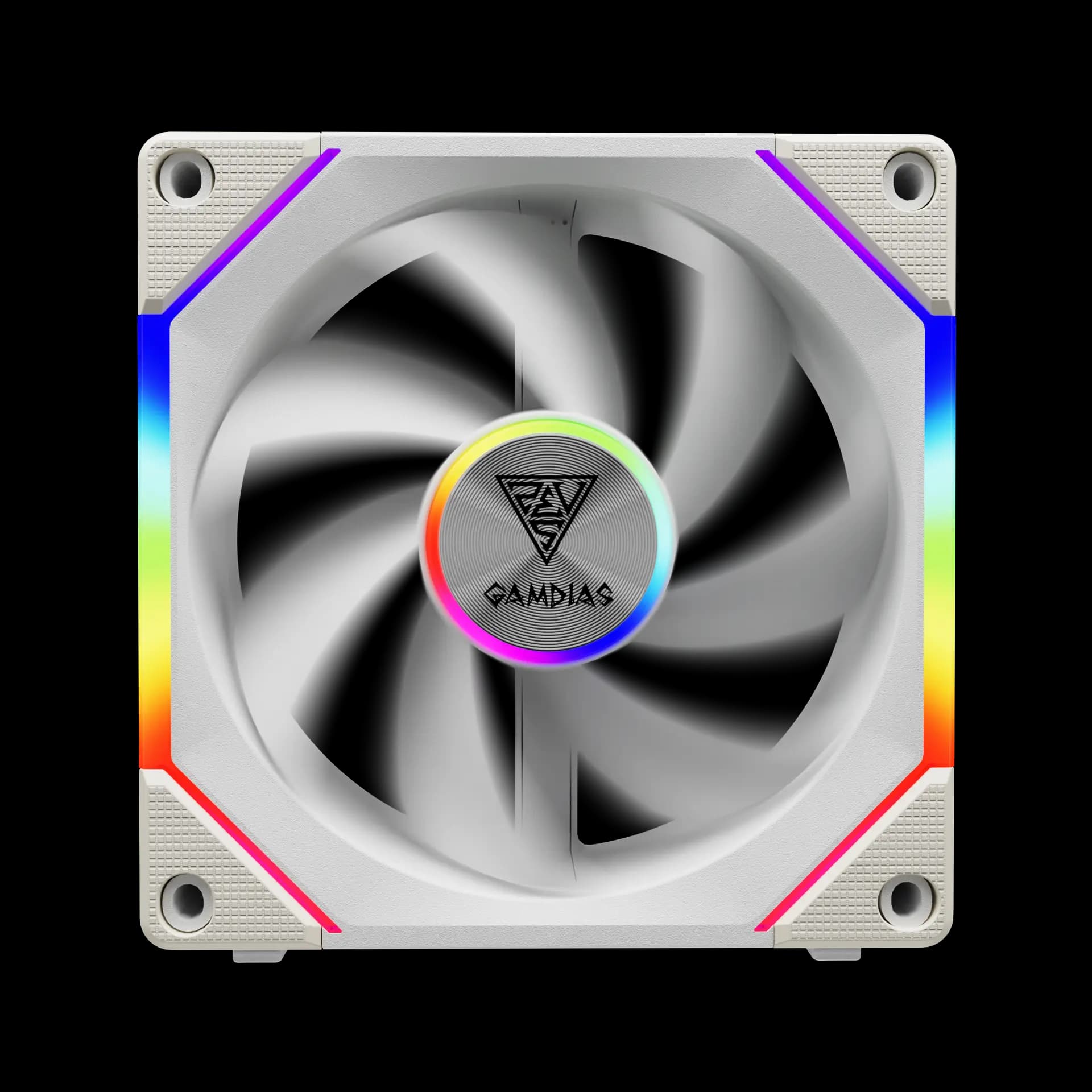 FAN CASING GAMDIAS AEOLUS P2-1201 ARGB PWM FAN SWAPABLE FAN BLADE