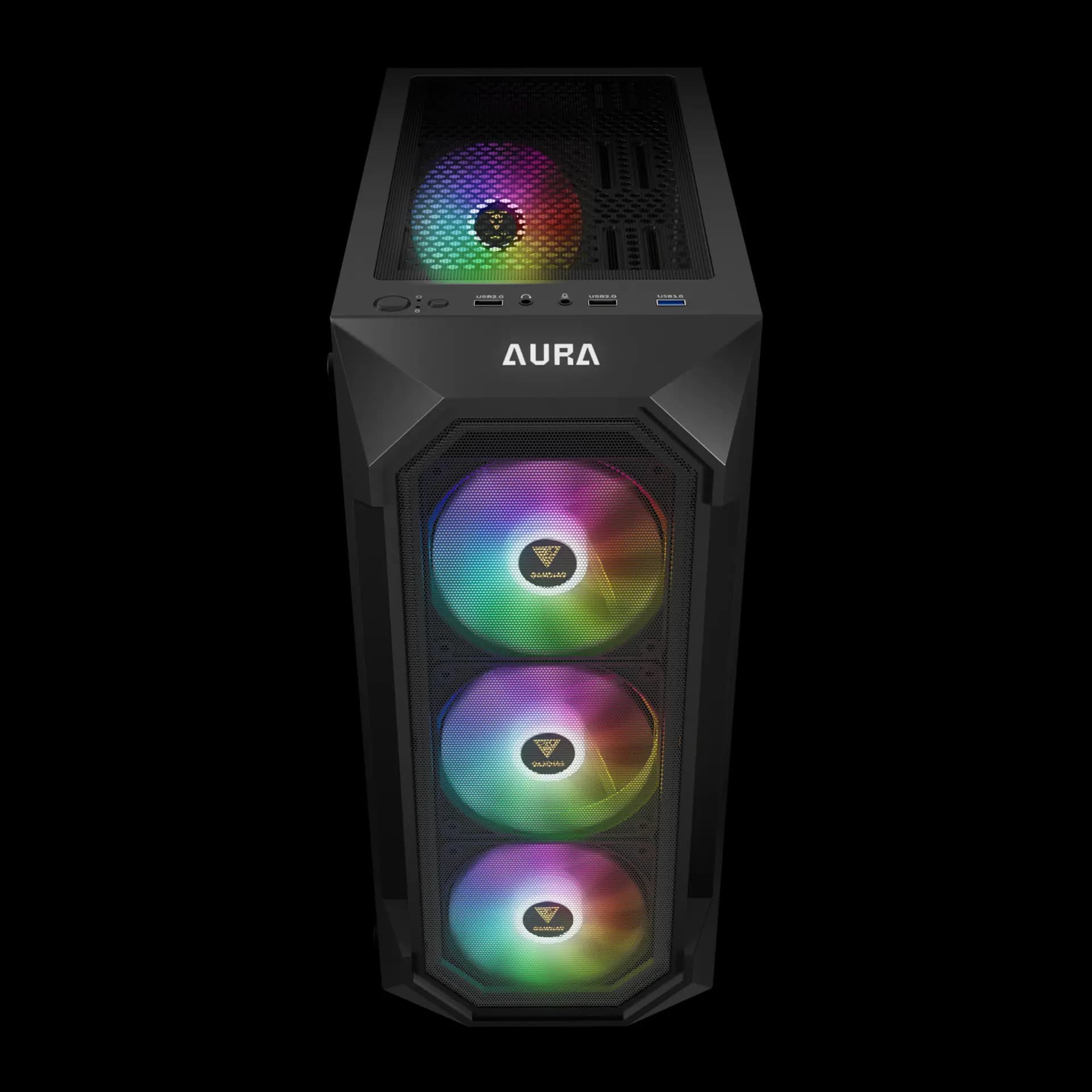 CASING GAMDIAS AURA GC1 ELITE ARGB MID TOWER - ATX