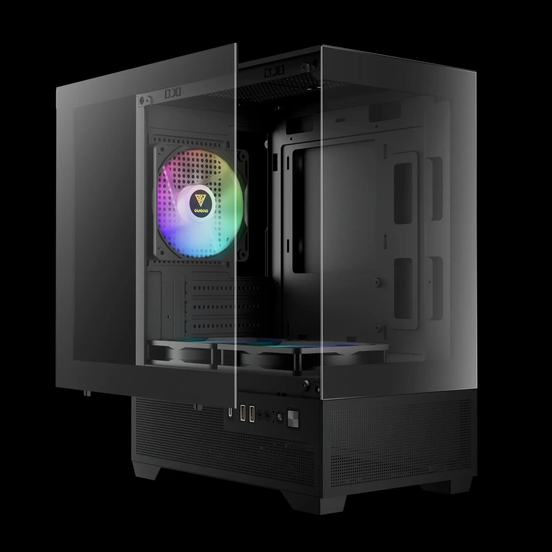 CASING GAMDIAS AURA GC9M ELITE ARGB - mATX