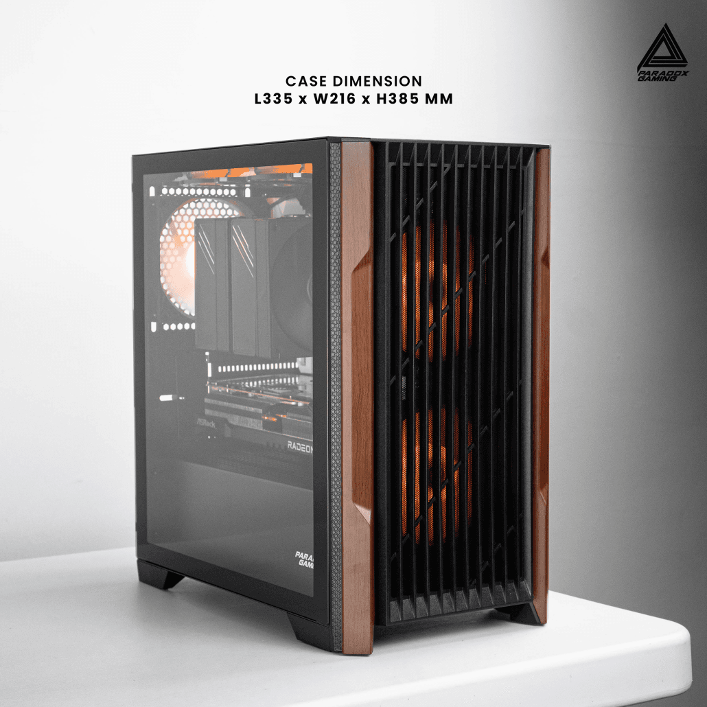 CASING PARADOX GAMING BLADESTORM-M Mini Tower-Micro-ATX