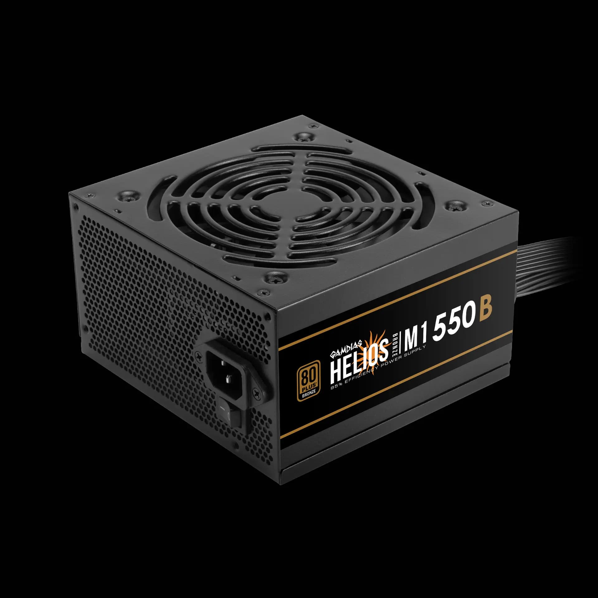 POWER SUPPLY GAMDIAS HELIOS M1 550B 550W 80+ BRONZE - NON MODULAR