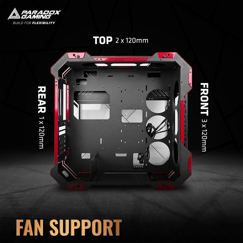 CASING PARADOX GAMING STEELBUSTER MID TOWER - ATX