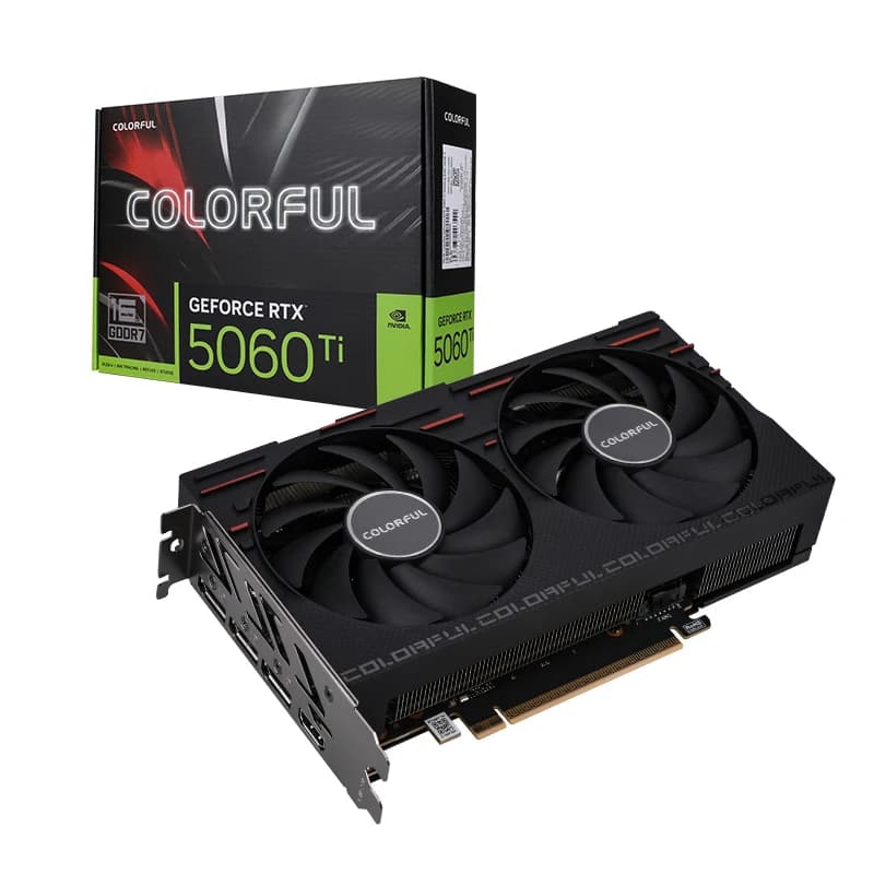 VGA CARD COLORFUL RTX 5060 Ti 16GB DUO GDDR7