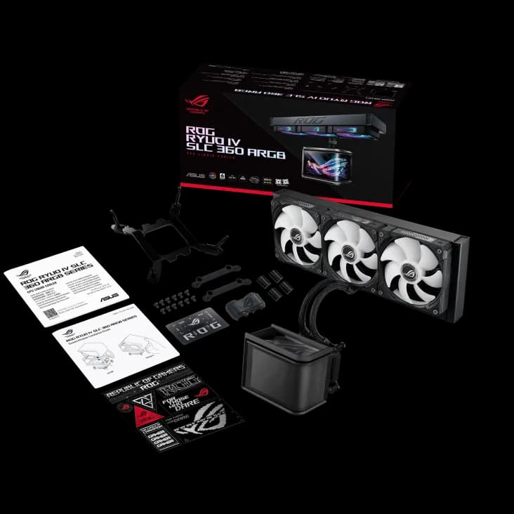 LIQUID COOLER ASUS ROG RYUO IV SLC 360 ARGB
