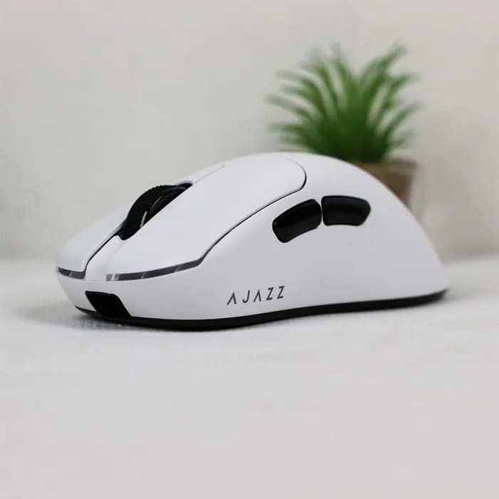 MOUSE AJAZZ AJ179 GAMING MOUSE DUAL MODE PAW 3395 - WHITE
