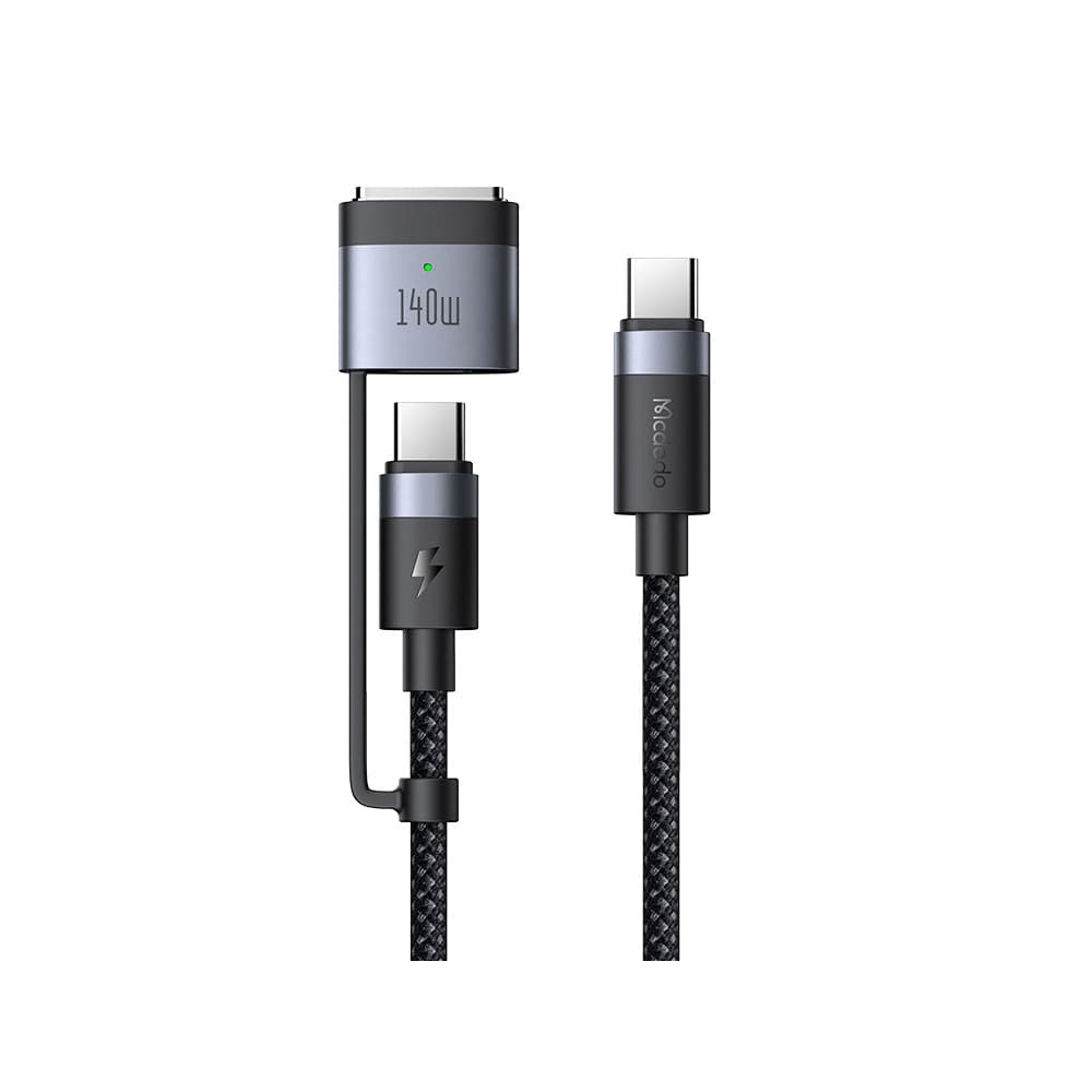 MCDODO KABEL MAGSAFE MACBOOK 2in1 USB TYPE-C TO TYPE-C FAST CHARGING 140W / 240W 2M - (CA-0140)