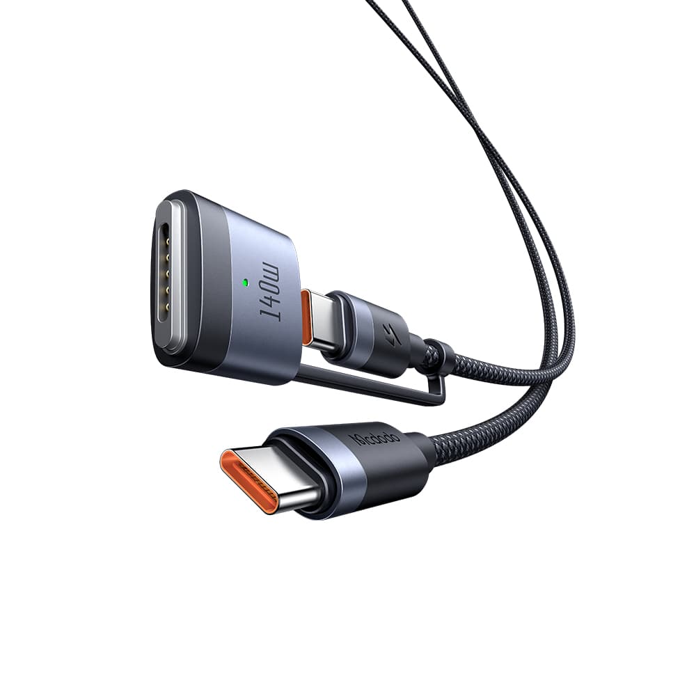 MCDODO KABEL MAGSAFE MACBOOK 2in1 USB TYPE-C TO TYPE-C FAST CHARGING 140W / 240W 2M - (CA-0140)
