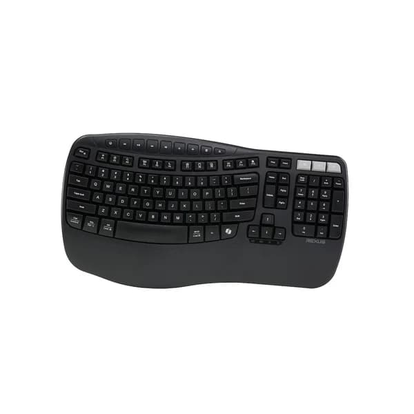 KEYBOARD REXUS ERCHO KL280 WIRELESS ERGONOMIC WITH AI SHORTCUT KEY