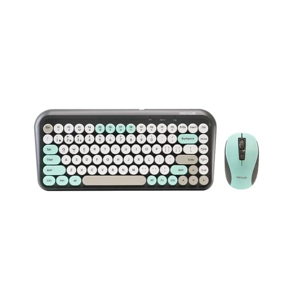 KEYBOARD MOUSE REXUS KM11 WIRELESS COMBO DUAL CONNECTION