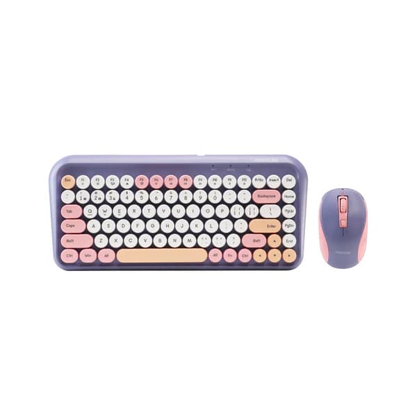 KEYBOARD MOUSE REXUS KM11 WIRELESS COMBO DUAL CONNECTION