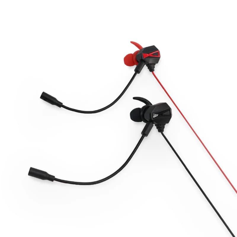 EARPHONE REXUS GAMING ME8 WITH DETACHABLE MICROPHONE 3.5mm JACK AUDIO