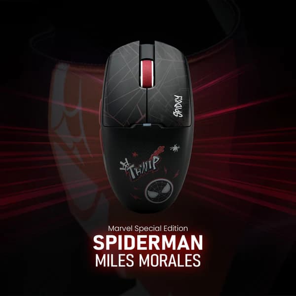 MOUSE REXUS RIVA RX-120 MARVEL EDITION LIGHTWEIGHT PAW3311 TRIPLE CONNECTION
