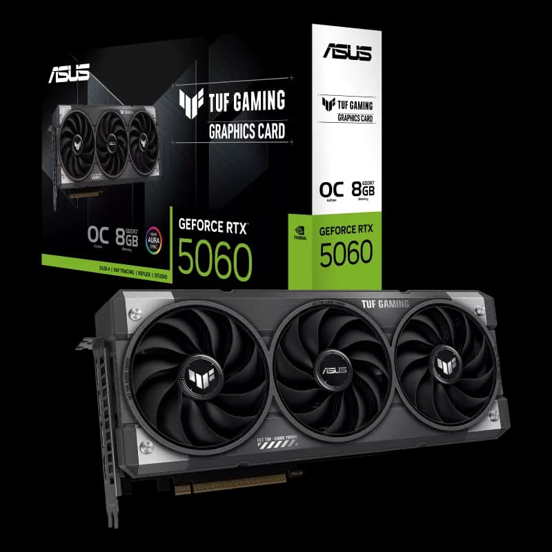 VGA CARD ASUS TUF RTX 5060 8GB OC GDDR7