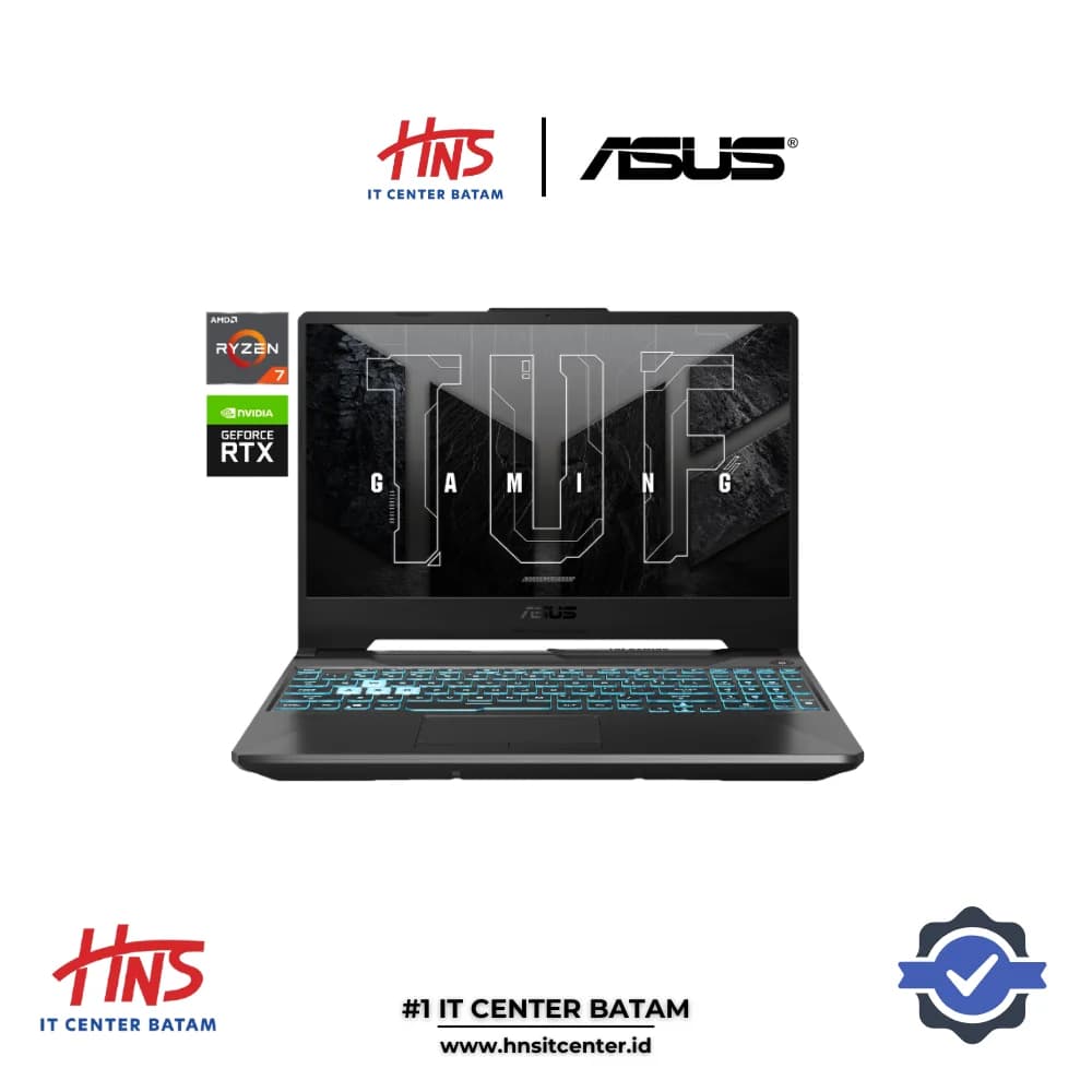 ASUS TUF GAMING A15 FA506NCG R735B6T-HM RYZEN 7-7445HS 16GB 512GB RTX3050 4GB 15.6″ FHD WIN 11 HOME + OHM 2024 + M365