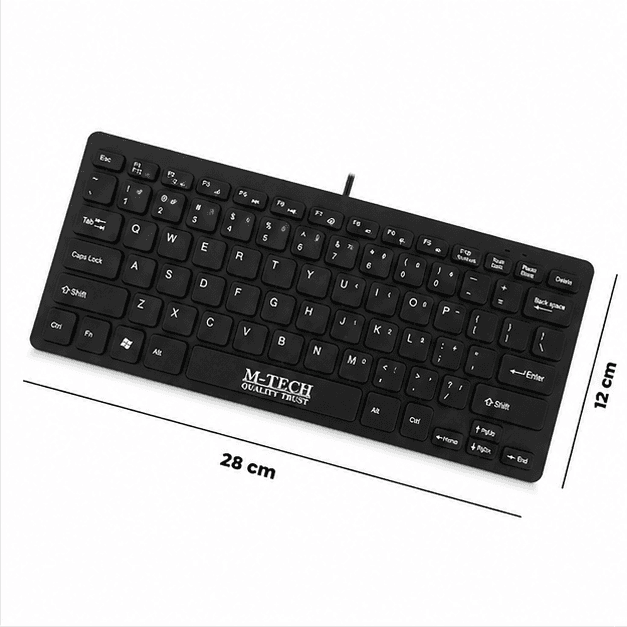 KEYBOARD MTECH MINI MT-08 BLACK