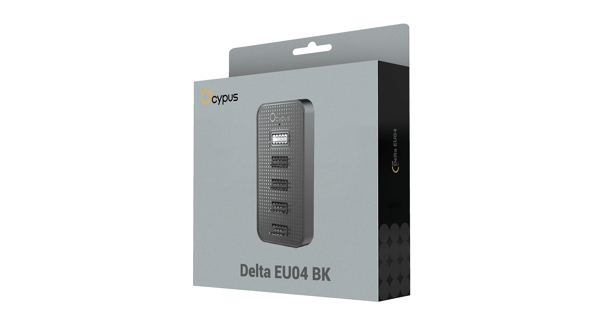 USB HUB OCYPUS DELTA EU04 4-PORT BLACK
