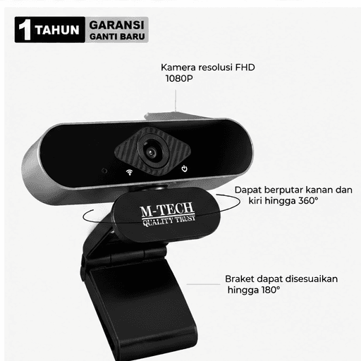 WEBCAM MTECH WB-350 1080P