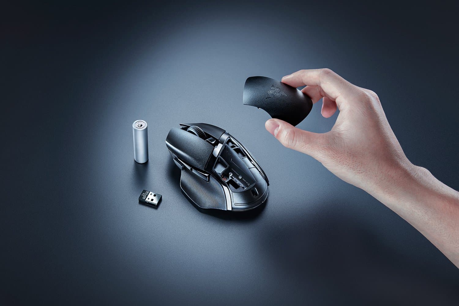 MOUSE RAZER BASILISK V3 X HYPERSPEED WIRELESS ERGONOMIC GAMING MOUSE