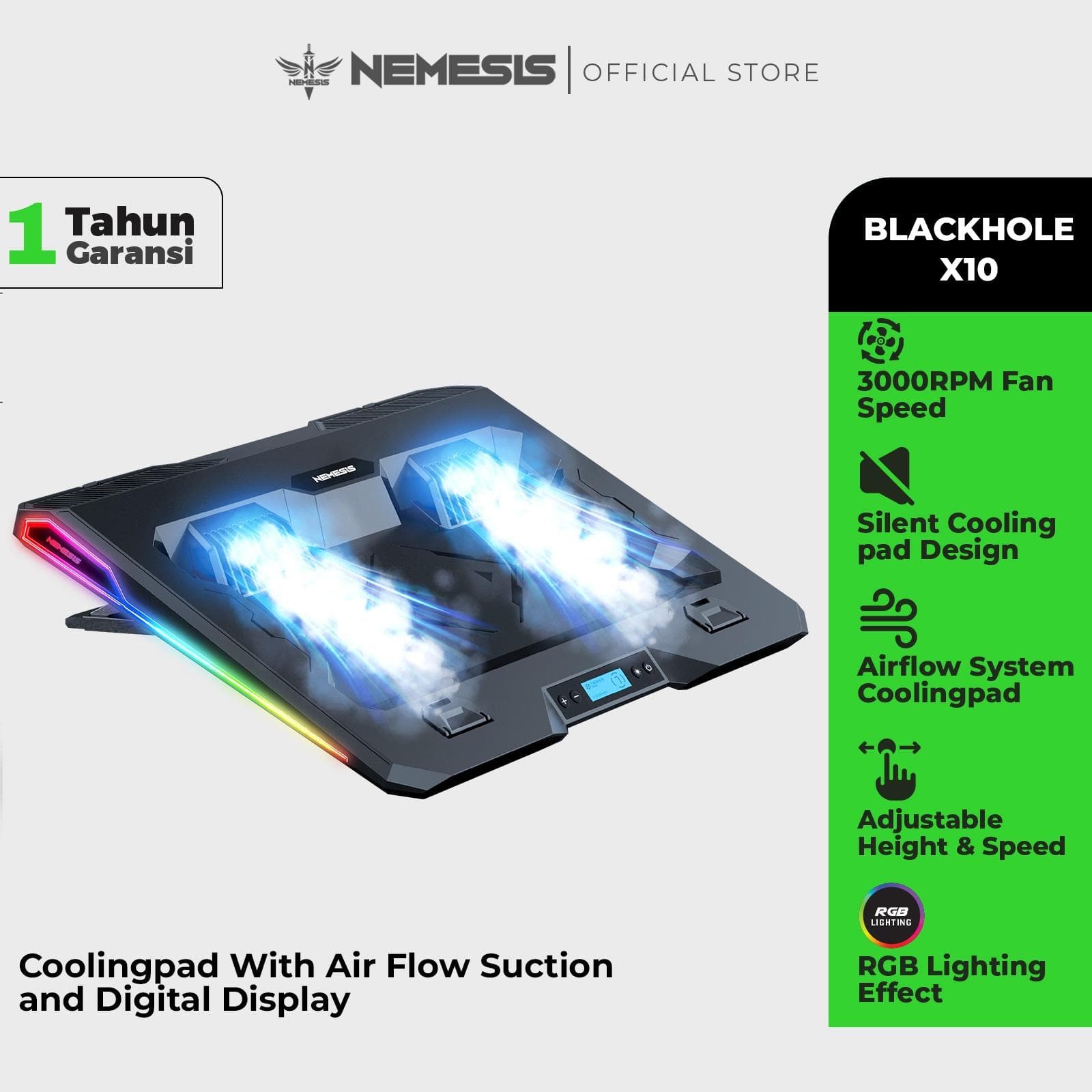 COOLINGPAD NYK NEMESIS BLACKHOLE X10