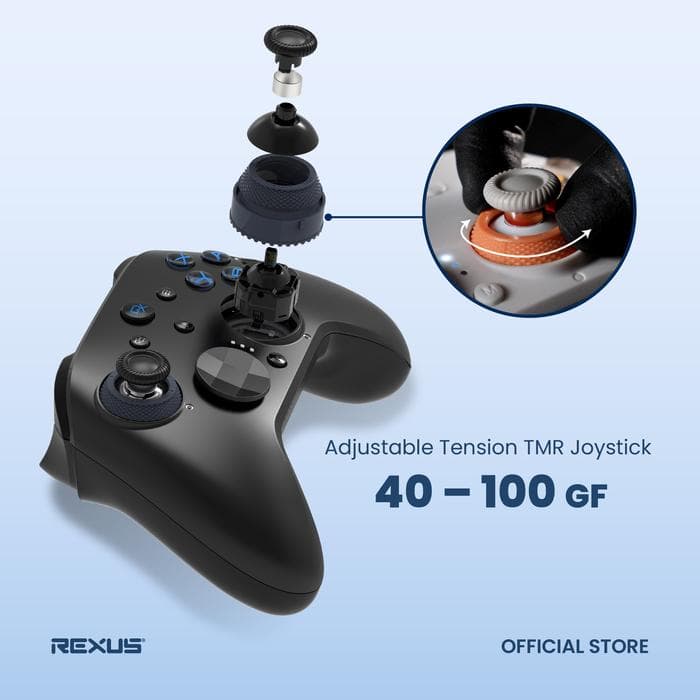 GAMEPAD REXUS DAXA EZOTH AX10 + CHARGING DOCK