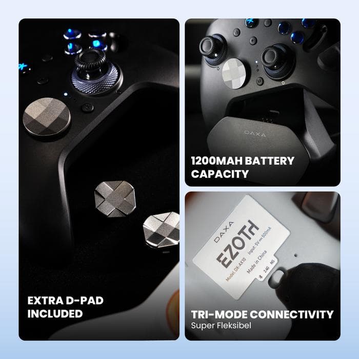 GAMEPAD REXUS DAXA EZOTH AX10 + CHARGING DOCK