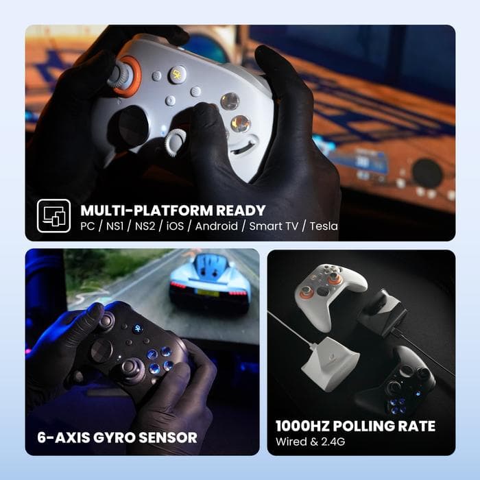 GAMEPAD REXUS DAXA EZOTH AX10 + CHARGING DOCK