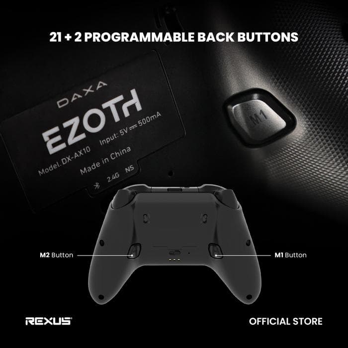 GAMEPAD REXUS DAXA EZOTH AX10 + CHARGING DOCK
