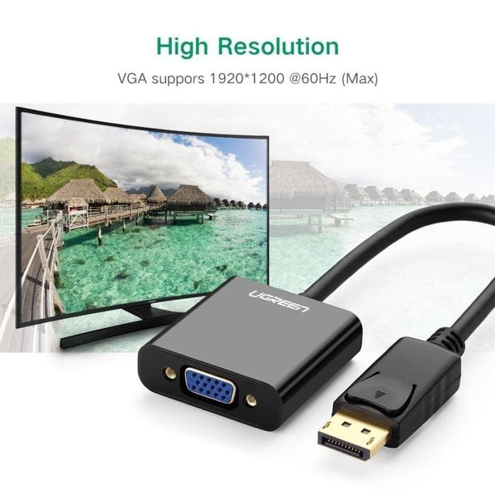 UGREEN KONVERTER DP TO VGA M/F (20415)