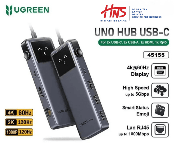 UGREEN USB HUB UNO 7 IN 1 (45155)