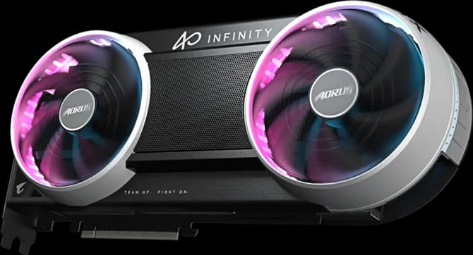 VGA CARD GIGABYTE AORUS INFINITY GEFORCE RTX 5070 Ti 16GB GDDR7