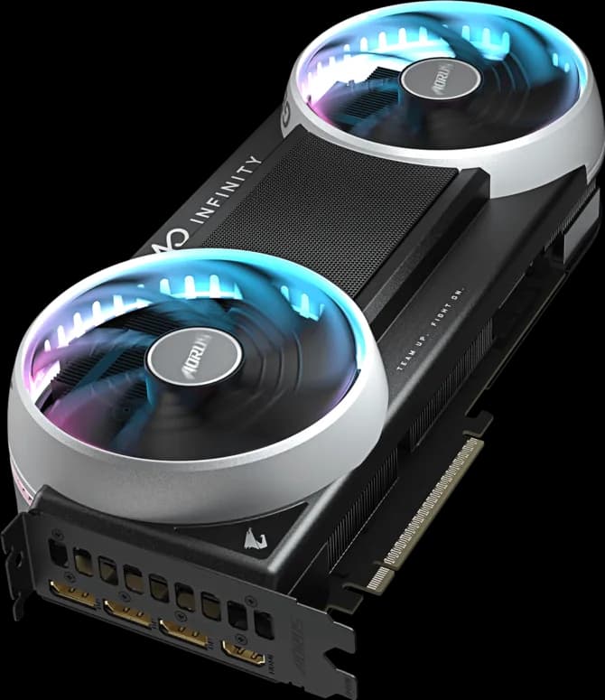 VGA CARD GIGABYTE AORUS INFINITY GEFORCE RTX 5070 Ti 16GB GDDR7