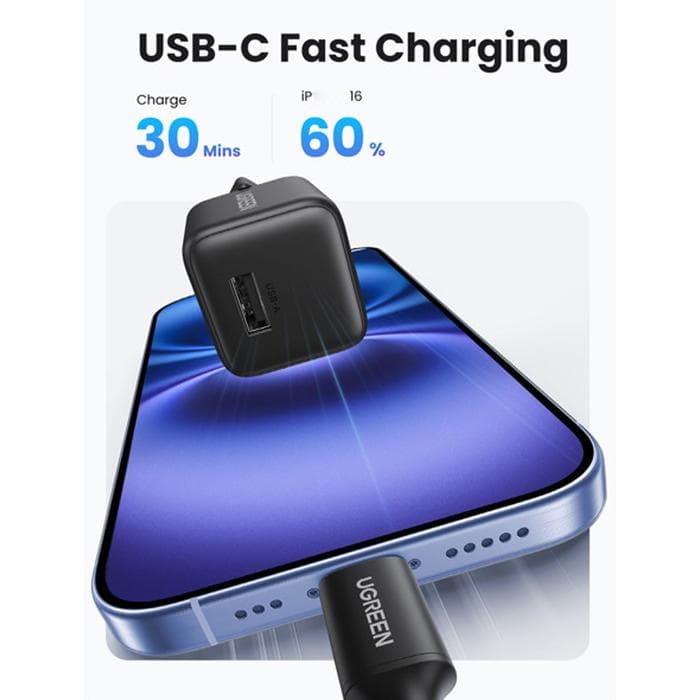 UGREEN CHARGER N SERIES GAN 18W (75613 - 75623)