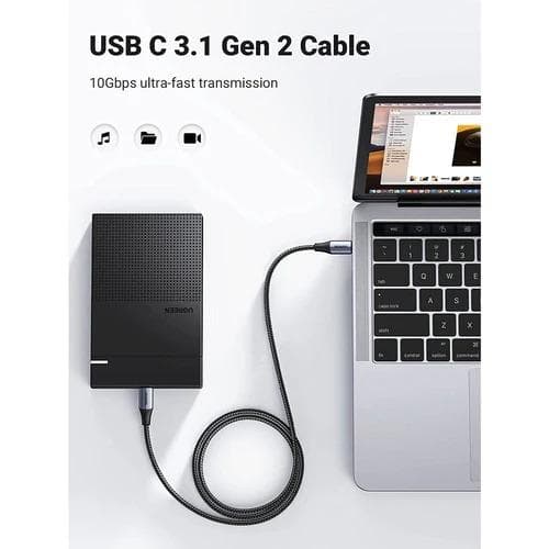 UGREEN KABEL USB USB-C 3.2 GEN 2 CABLE 1M (80150)