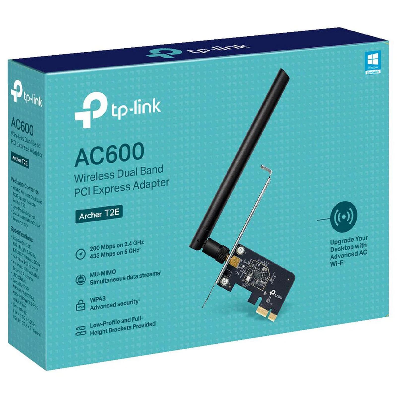TP-LINK ARCHER T2E AC600 WI-FI PCIe ADAPTER