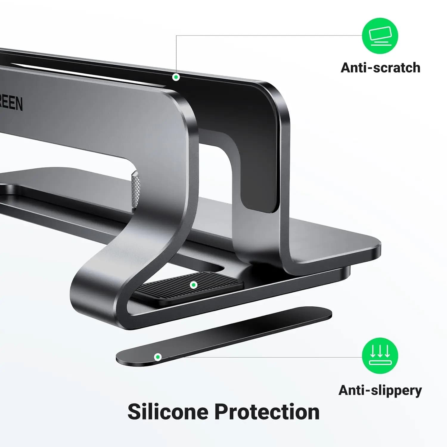 UGREEN LAPTOP STAND VERTICAL HOLDER SINGLE SLOT (20471)