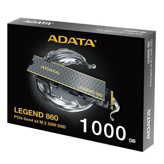 SSD NVME ADATA LEGEND 860 - (500GB / 1TB) Gen 4.0