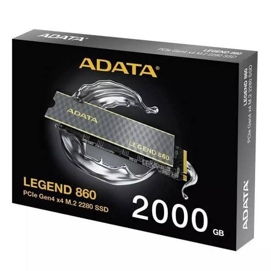 SSD NVME ADATA LEGEND 860 - (500GB / 1TB) Gen 4.0 — 2TB