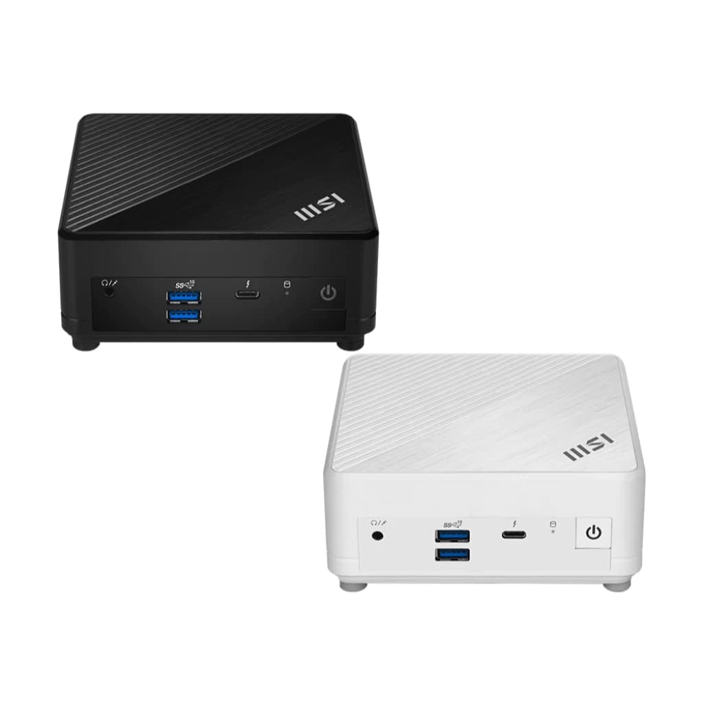 MSI MINI PC CUBI 5 1M-466BID-W3100UXX INTEL CORE 3 100U BAREBONE WHITE DDR5
